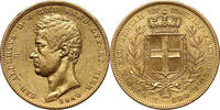 Italy, Sardinia 100 Lire 1840 Carlo Alberto, Genua, Scarce date ~SS 4299,00 EUR Gratis verzending