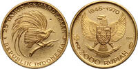 Indonesia 2000 Rupiah 1970 Great Bird of Paradise, Paris Mintmark, Rare PP- 4450,00 EUR Gratis verzending