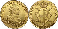 Austrian Netherlands Double Souverain d'Or 1750 Maria Theresa, Antwerp VZ 3199,00 EUR Gratis verzending