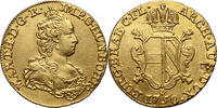 Austrian Netherlands Double Souverain d'Or 1750 Maria Theresa, Antwerp SS 2449,00 EUR Gratis verzending