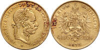 Austria 4 Florins / 10 Francs Francis Joseph I -