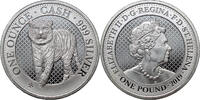 SAINT HELENA 1 Pound Elizabeth II, The Tiger -