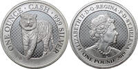 SAINT HELENA 1 Pound Elizabeth II, The Tiger -