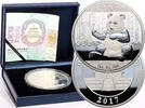 China 300 yuan China, 300 yuan 2017, Panda -