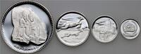 UMM AL-QAIWAIN Set of 1, 2, 5, 10 Rials Set of 4 coins -