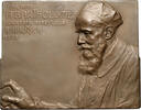 FRANCE Plaque Albert Bartholomé, H. Kautsch -