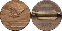 GERMANY Medal National Flugspende 1912, Kühl / Lauer Nürnberg -