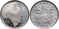 CZECH REPUBLIC 200 Korun 2001 Jaroslav Seifert PP 309,95 EUR  Excl. 25,00 EUR Verzending