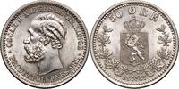 Norway 1887 Oscar II, 50 ore, rare unz- 980,00 EUR920,00 EUR  Excl. 25,00 EUR Verzending