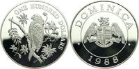 DOMINICA 100 Dollars 1988 Imperial Parrots PP 329,95 EUR  Excl. 25,00 EUR Verzending