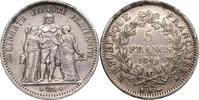 France 5 Francs Hercules, Bordeaux Mint -