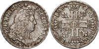 FRANCE ½ Ecu Louis XIV, Lyon -