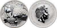 TUVALU 1 Dollar Elizabeth II, Marvel: Thor -