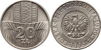 POLAND 20 Zlotys Pattern -