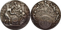 FRANCE Silver wedding medal Marriage Blessing, Bénédiction Nuptiale -