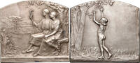 FRANCE Silver plaque René Baudichon -