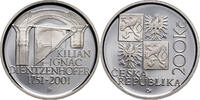 CZECH REPUBLIC 200 Korun 2001 Kilián Ignác Dientzenhofer PP 244,95 EUR  Excl. 15,00 EUR Verzending