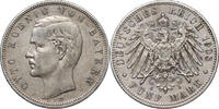 GERMANY (BAVARIA) 5 Mark 1908 D Otto SS+ 53,00 EUR  Excl. 15,00 EUR Verzending