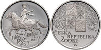 CZECH REPUBLIC 200 Korun 2002 Mikoláš Aleš PP 464,95 EUR  Excl. 25,00 EUR Verzending