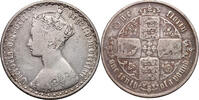 Great Britain 1862 Victoria, florin, rare ss 250,00 EUR  Excl. 15,00 EUR Verzending