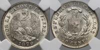 CHILE 20 centavos With Fineness -