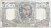 France 1 000 Francs 1946 FRANCE - PICK 130 - 1000 FRANCS MINERVE ET HERC... 15,00 EUR  plus 7,50 EUR verzending