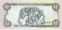 Jamaique 2 Dollars JAMAICA - PICK 69 e - 2 DOLLARS - 01/02/1993 -