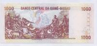 Guinée Bissau 1.000 Pesos GUINEA BISSAU - PICK 13 b - 1 000 PESOS - 1.3.1993 - UNC -