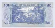 Guinée Bissau 500 Pesos GUINEA BISSAU - PICK 12 - 500 PESOS - 1.3.1990 - UNC -