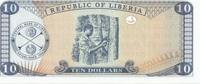 Liberia 10 Dollars LIBERIA - 10 DOLLARS - 1999 - NEUF -