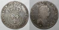 France 1/2 écu FRANCE - Gad 308 - LOUIS XV - ECU SAYS FARTHINGALE 1716 & - Aix -