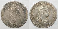 France 1/10 écu FRANCE - Gad 289 - 1/10 ECU SAYS VERTUGADIN 1716 A - Paris - REFORMED PLANCHET -