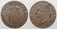 France Liard FRANCE - Gad 348 - LOUIS XVI - LIARD - 1782 W - Lille -