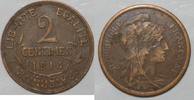 France 2 Centimes 1914 FRANCE - KM 841 - 2 CENTIMES 1914 - VF  2,00 EUR  plus 7,50 EUR verzending