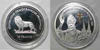 Congo 10 Francs CONGO - KM 172 - 10 FRANCS 2005 - POPE BENEDICT XVI IN COLOGNE -