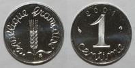 France 1 Centime FRANCE - KM 928 - 1 CENTIME 2001 - TYPE EAR OF WHEAT -