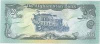 Afghanistan 50 Afghanis AFGHANISTAN - PICK 57 b - 50 AFGHANIS - 1991 - UNC -