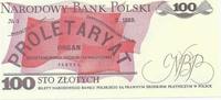 Pologne 100 Zlotych POLAND - PICK 143 e - 100 ZLOTYCH - 01/05/1988 -