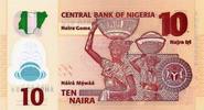 Nigeria 10 Naira NIGERIA - PICK 39 - 10 NAIRA 2013 - POLYMER - UNC -