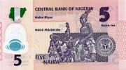 Nigeria 5 NAIRA NIGERIA - PICK 38 - 5 NAIRA 2013 - POLYMER - UNC -