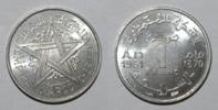 Maroc 1 Franc 1951 MOROCCO - Y 46 - 1 FRANC 1951 - AH 1370 VZ 3,00 EUR  plus 7,50 EUR verzending