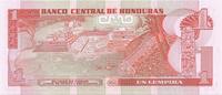 Honduras 1 Lempira HONDURAS - PICK 68 a - 1 LEMPIRA - 29/05/1980 -