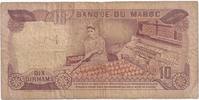 Maroc 10 Dirhams MOROCCO - PICK 57 b - 10 DIRHAMS - AH 1405 - 1985 -
