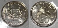 Singapour 20 Cent SINGAPORE - KM 101 - 20 CENTS 1997 -