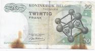 Belgique 20 Francs BELGIUM - PICK 138 - 20 FRANCS - 15/06/1964 - SIGN 20 -