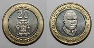 Jamaique 20 Dollars JAMAICA - KM 182 - 20 DOLLARS 2000 - MARCUS GARVEY -