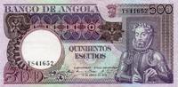 Angola 500 Escudos 1973 ANGOLA - PICK 107 - 500 ESCUDOS - 10/06/1973 VZ 10,00 EUR  plus 7,50 EUR verzending