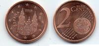 Espagne 2 Cents 2015 SPAIN - KM 1145 - 2 CENT 2015 - COMPOSTELLE VZ-ST 1,00 EUR  plus 7,50 EUR verzending