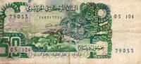 Algérie 50 Dinars 1977 ALGERIA - PICK 130 a - 50 DINARS - 01/11/1977 S 4,00 EUR  plus 7,50 EUR verzending