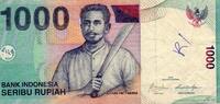 Indonésie 1.000 Rupiah INDONESIA - PICK 141 j - 1.000 RUPIAH 2000/2009 -